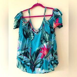 Show Me Your Mumu Cold Shoulder Top